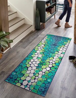Light Green 2' x 13' 1 Metro Runner Rug