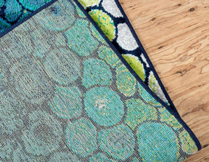 Light Green 4' 1 x 6' 1 Metro Rectangle Area Rug 100% Polypropylene Abstract Modern Easy Clean Carpet for Living Room, Dining, Bedrooms for Sale at Rug Engine