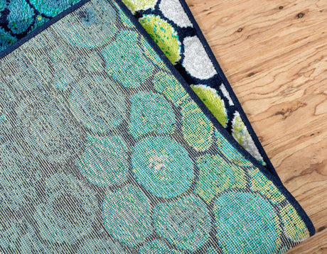 Light Green 4' 1 x 6' 1 Metro Rectangle Area Rug 100% Polypropylene Abstract Modern Easy Clean Carpet for Living Room, Dining, Bedrooms for Sale at Rug Engine