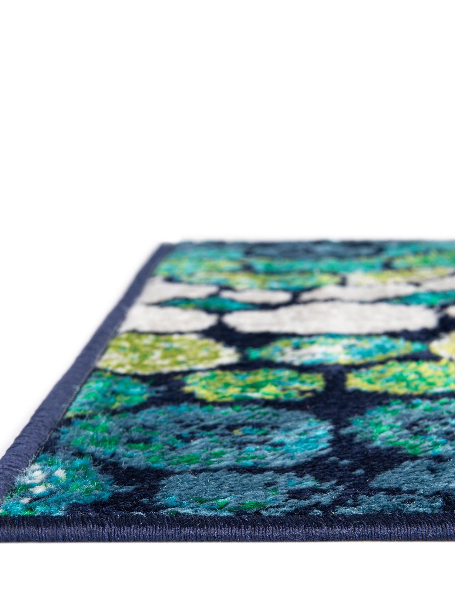 Light Green 5' 1 x 8' Metro Rectangle Area Rug 100% Polypropylene Abstract Modern Easy Clean Carpet for Living Room, Dining, Bedrooms for Sale at Rug Engine