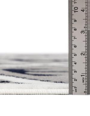 Gray 2' 7 x 12' Metro Runner Area Rug 100% Polypropylene Abstract Modern Easy Clean Carpet for Living Room, Dining, Bedrooms for Sale at Rug Engine