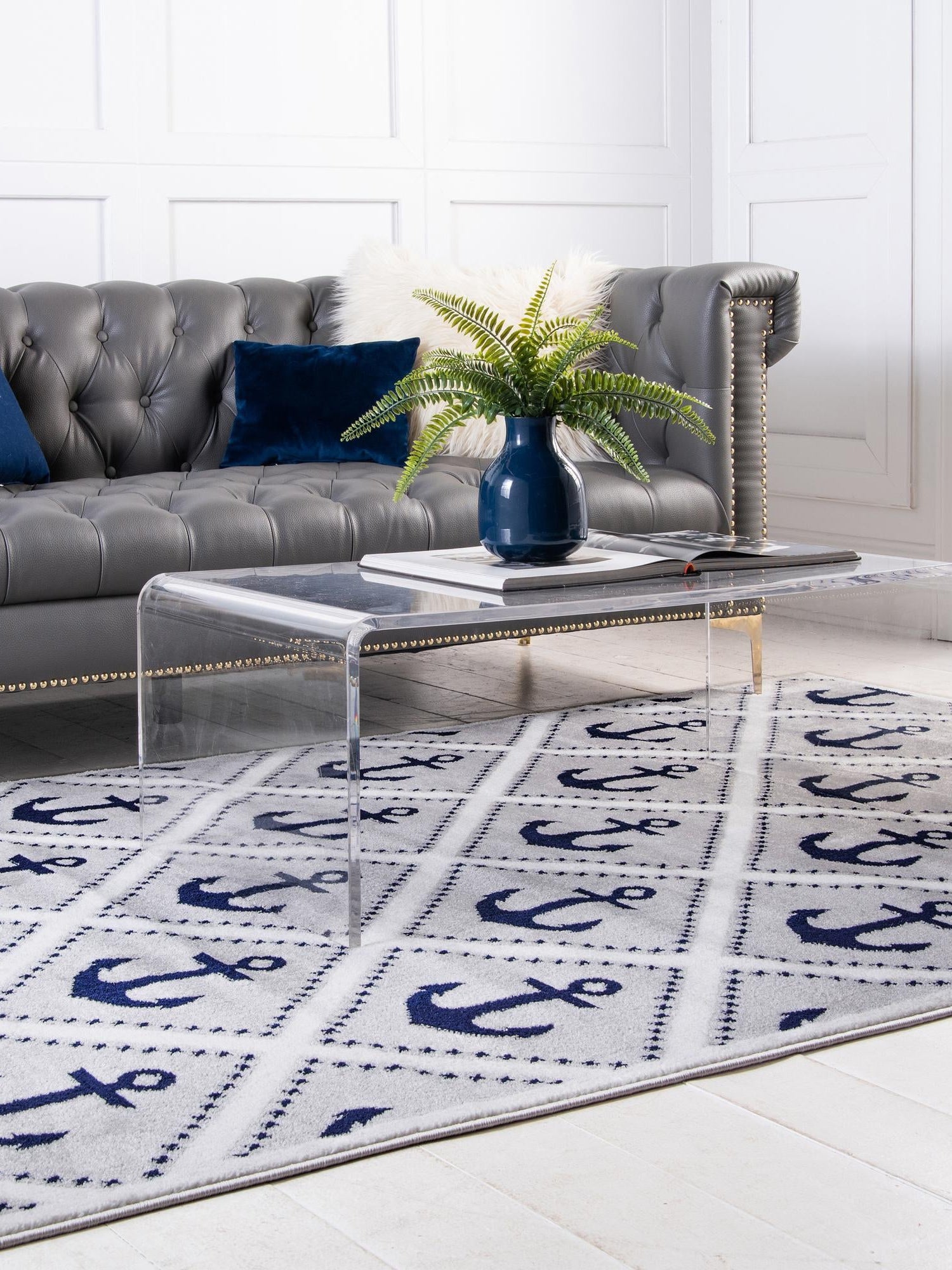 Gray 9' 10 x 13' 1 Metro Rectangle Area Rug 100% Polypropylene Abstract Modern Easy Clean Carpet for Living Room, Dining, Bedrooms for Sale at Rug Engine