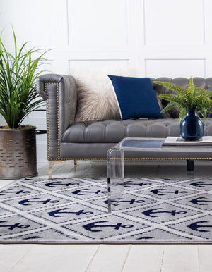 Gray 3' 3 x 5' 3 Metro Rectangle Area Rug 100% Polypropylene Abstract Modern Easy Clean Carpet for Living Room, Dining, Bedrooms for Sale at Rug Engine