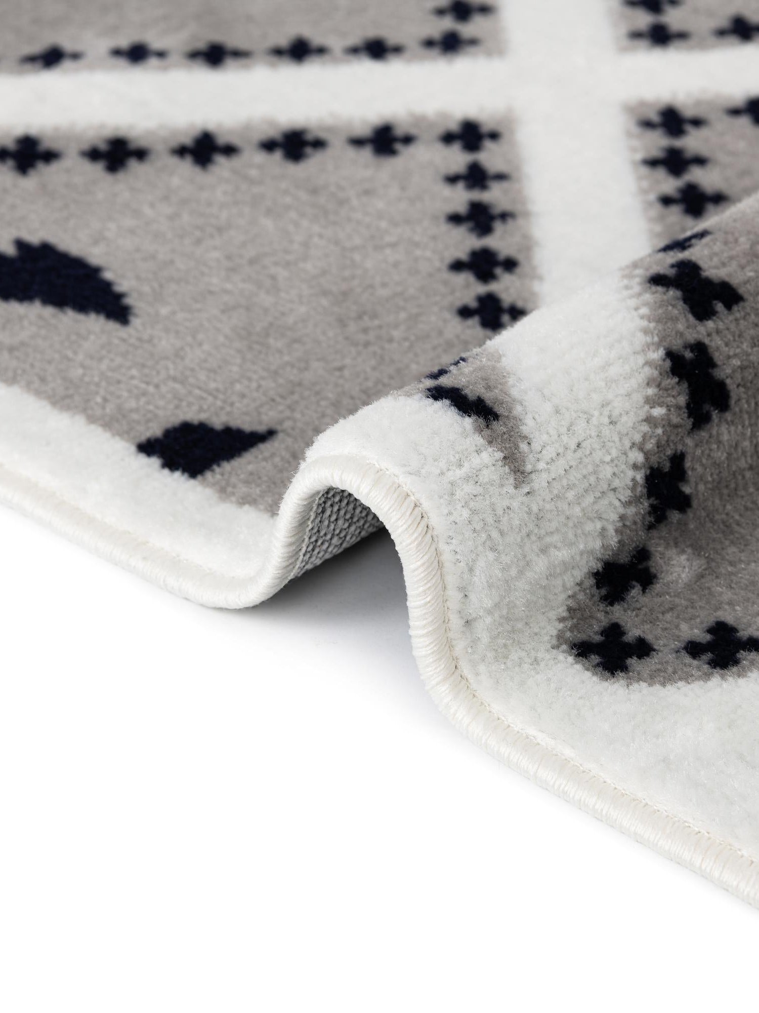 Gray 4' 1 x 6' 3 Metro Rectangle Area Rug 100% Polypropylene Abstract Modern Easy Clean Carpet for Living Room, Dining, Bedrooms for Sale at Rug Engine