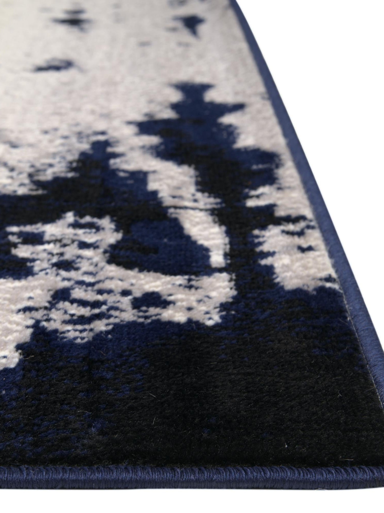 Ivory 2' x 6' 9 Metro Runner Area Rug 100% Polypropylene Abstract Modern Easy Clean Carpet for Living Room, Dining, Bedrooms for Sale at Rug Engine