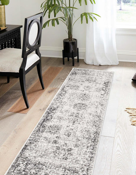 Gray 2' x 7' Sofia Runner Rug