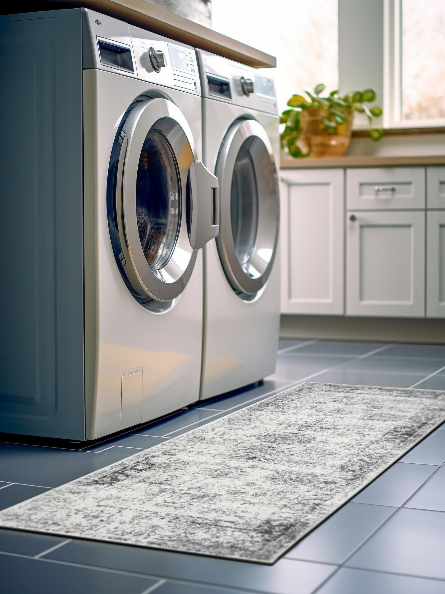 Gray 2' x 4' 1 Sofia Runner Area Rug Durable Easy Clean Stain Resistant Unique Carpet for Affordable Interior Home Design for Sale at Rug Engine
