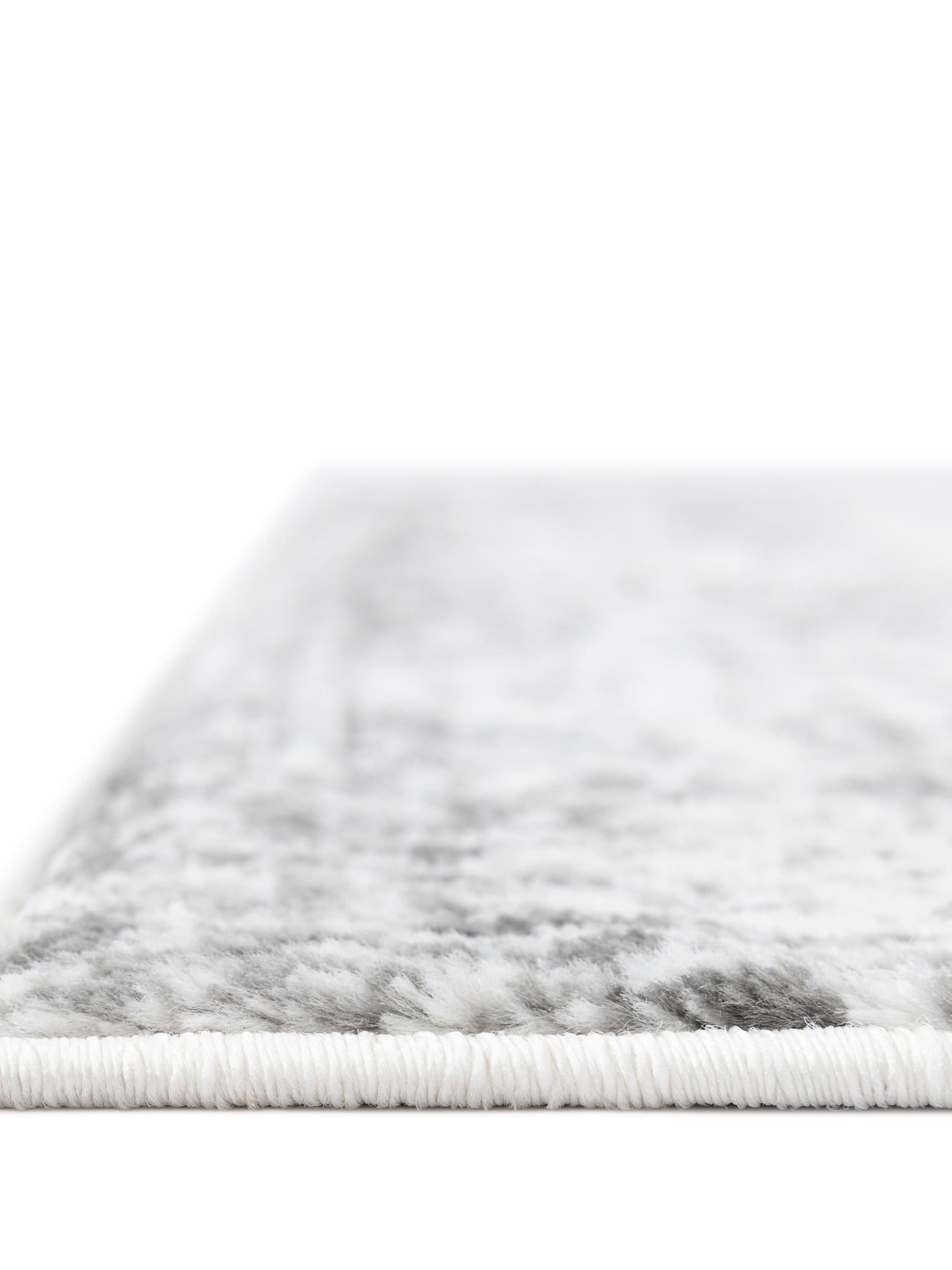 Gray 2' 7 x 12' Sofia Runner Area Rug Durable Easy Clean Stain Resistant Unique Carpet for Affordable Interior Home Design for Sale at Rug Engine