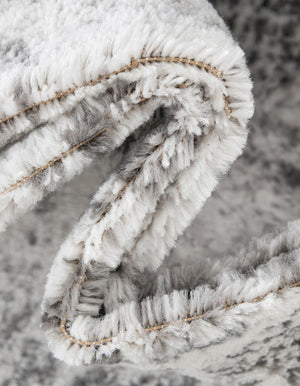 Gray 2' 7 x 12' Sofia Runner Area Rug Durable Easy Clean Stain Resistant Unique Carpet for Affordable Interior Home Design for Sale at Rug Engine
