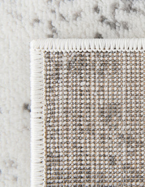 Gray 2' 7 x 12' Sofia Runner Area Rug Durable Easy Clean Stain Resistant Unique Carpet for Affordable Interior Home Design for Sale at Rug Engine
