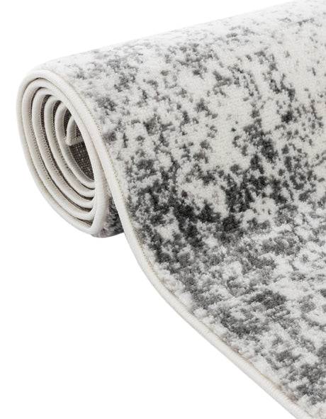 Gray 2' x 5' 1 Sofia Runner Area Rug Durable Easy Clean Stain Resistant Unique Carpet for Affordable Interior Home Design for Sale at Rug Engine