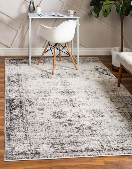 Gray 8' x 10' Sofia Rectangle Rug