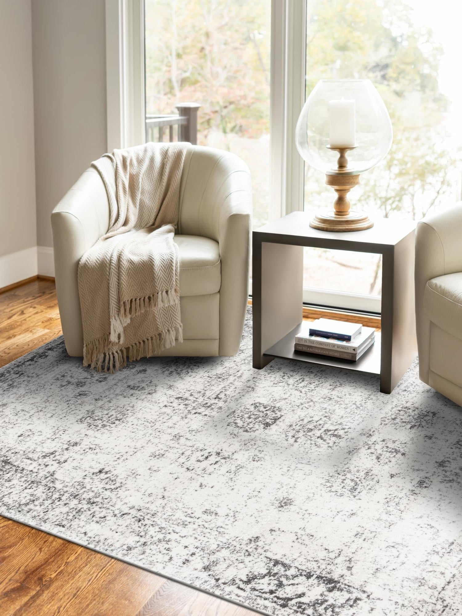 Gray 10' x 13' 1 Sofia Rectangle Area Rug Durable Easy Clean Stain Resistant Unique Carpet for Affordable Interior Home Design for Sale at Rug Engine