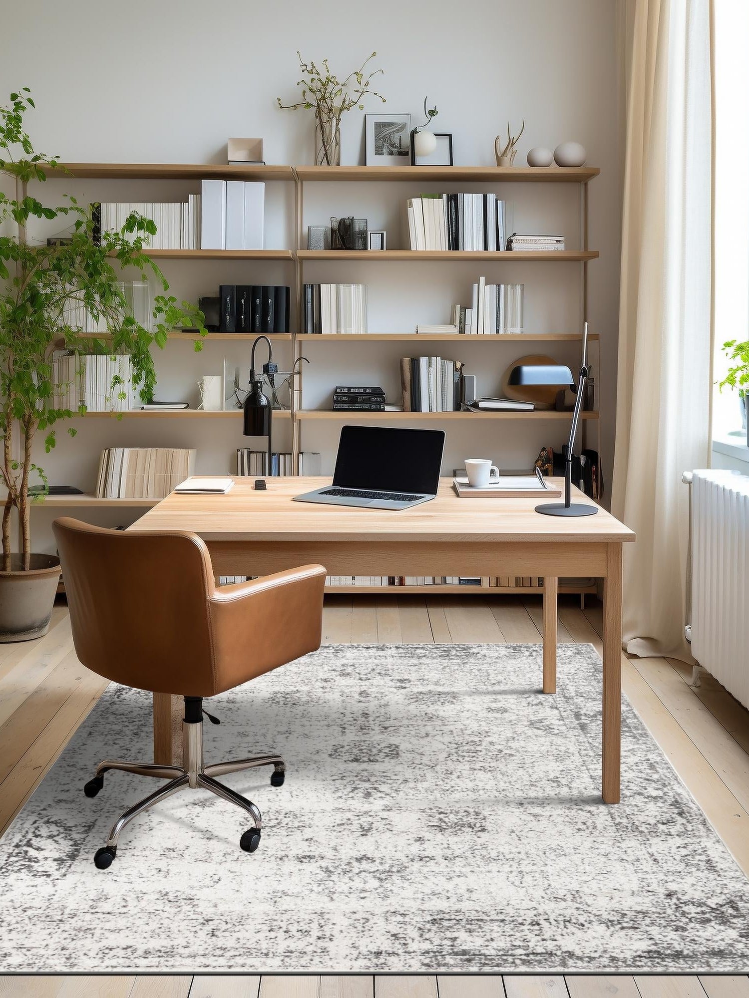 Gray 7' 1 x 10' Sofia Rectangle Area Rug Discounted Clearance Final Sale