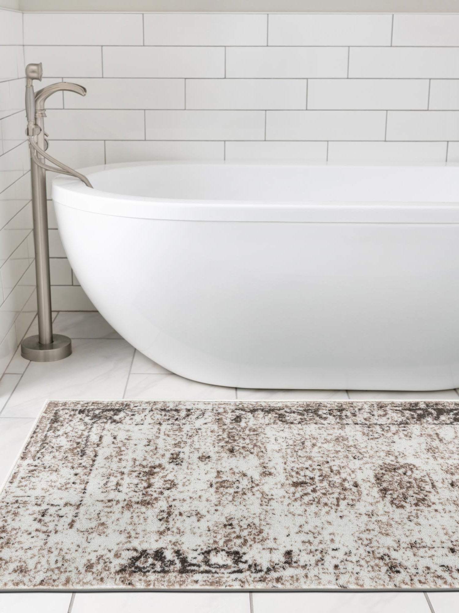 Beige 2' x 4' 1 Sofia Runner Area Rug