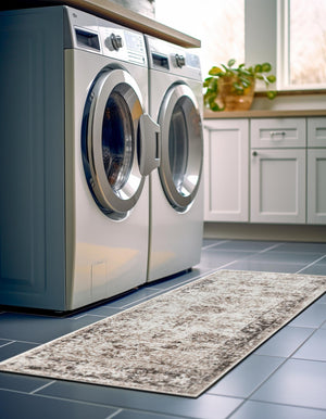 Beige 2' x 4' Sofia Runner Rug