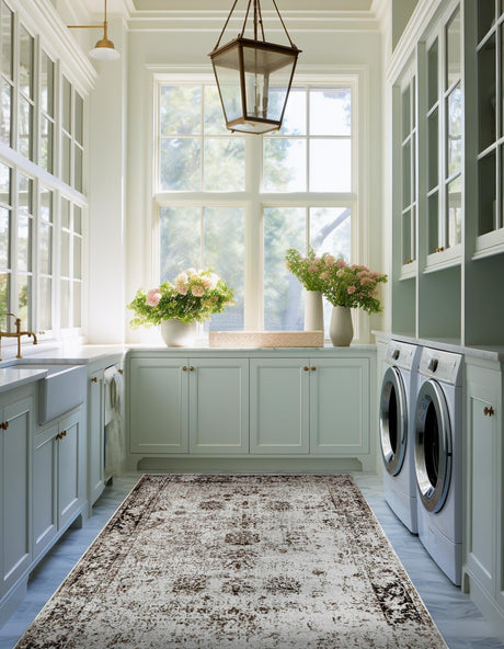 Beige 7' 10 x 10' Sofia Rectangle Area Rug Discounted Clearance Final Sale