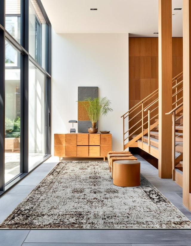 Beige 5' 1 x 8' Sofia Rectangle Rug