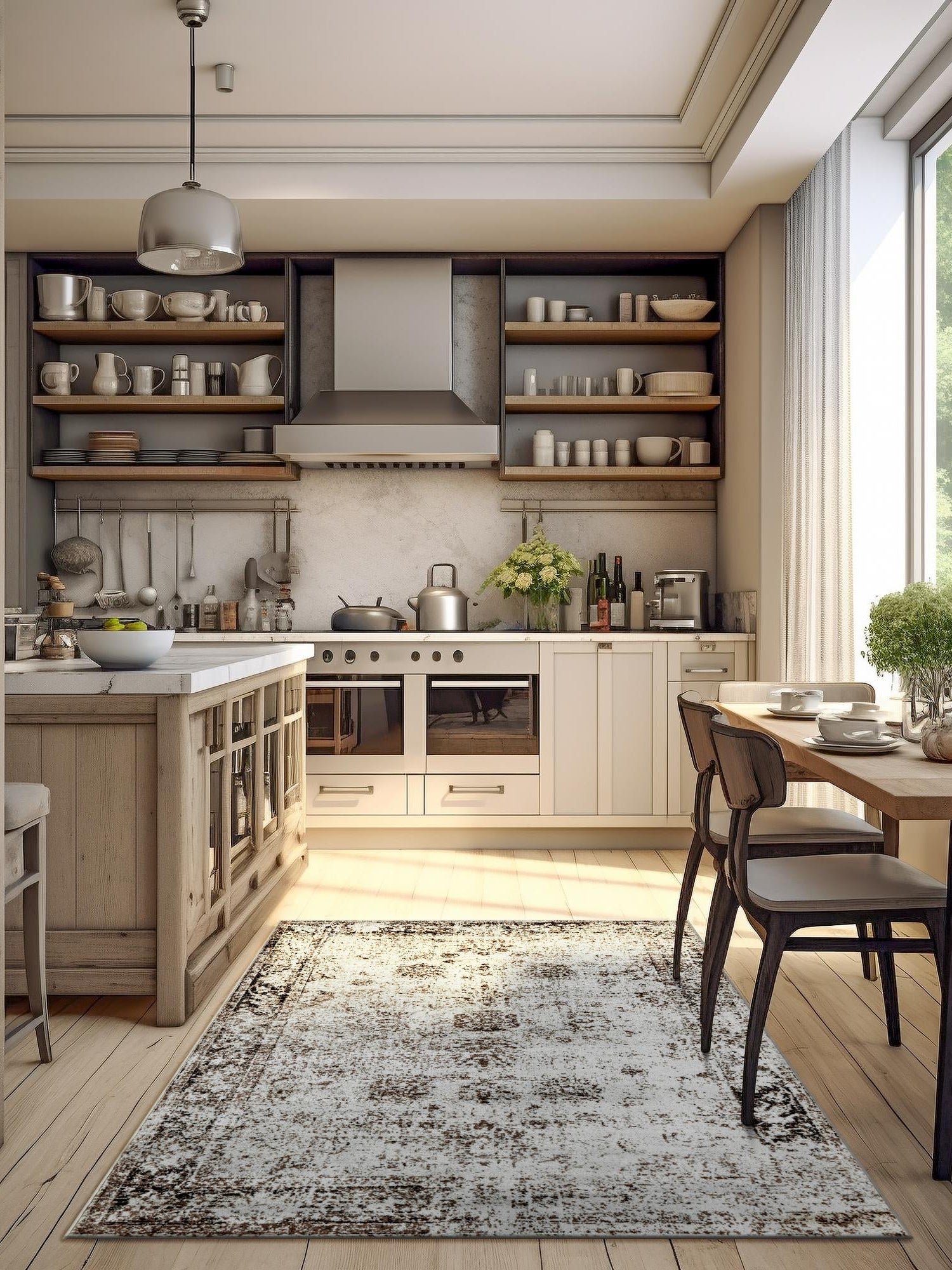 Beige 10' x 13' 1 Sofia Rectangle Area Rug