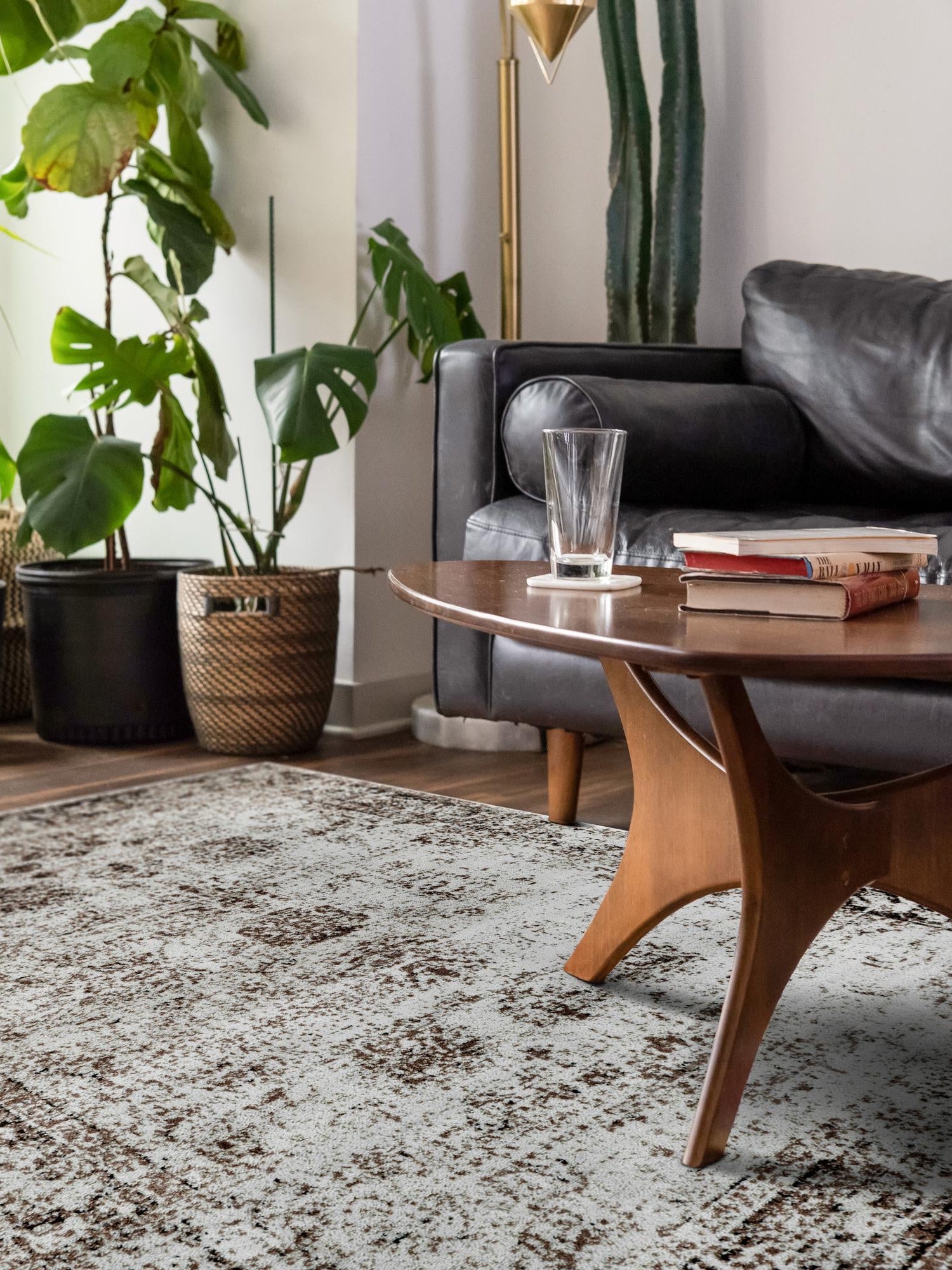 Beige 4' 1 x 6' 1 Sofia Rectangle Area Rug Durable Easy Clean Stain Resistant Unique Carpet for Affordable Interior Home Design for Sale at Rug Engine