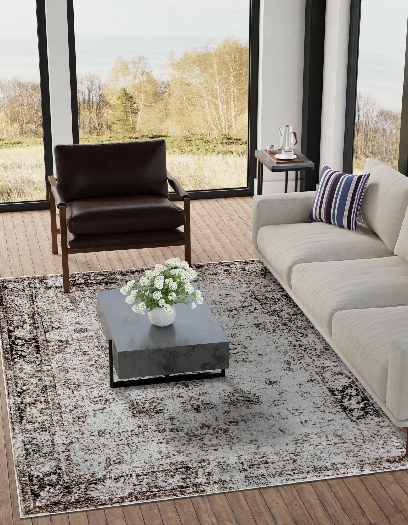 Beige 10' x 13' Sofia Rectangle Rug