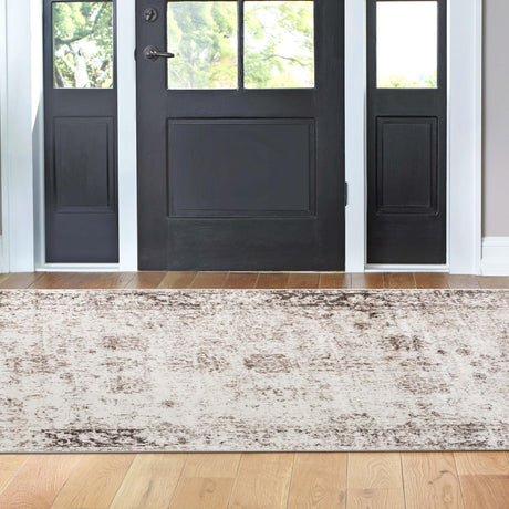 Beige 5' 3 x 8' Sofia Rectangle Area Rug Discounted Clearance Final Sale