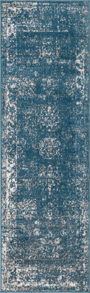 Blue 2' x 6' 7 Sofia Runner Area Rug