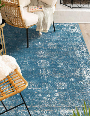 Blue 3' 3 x 5' 3 Sofia Rectangle Rug
