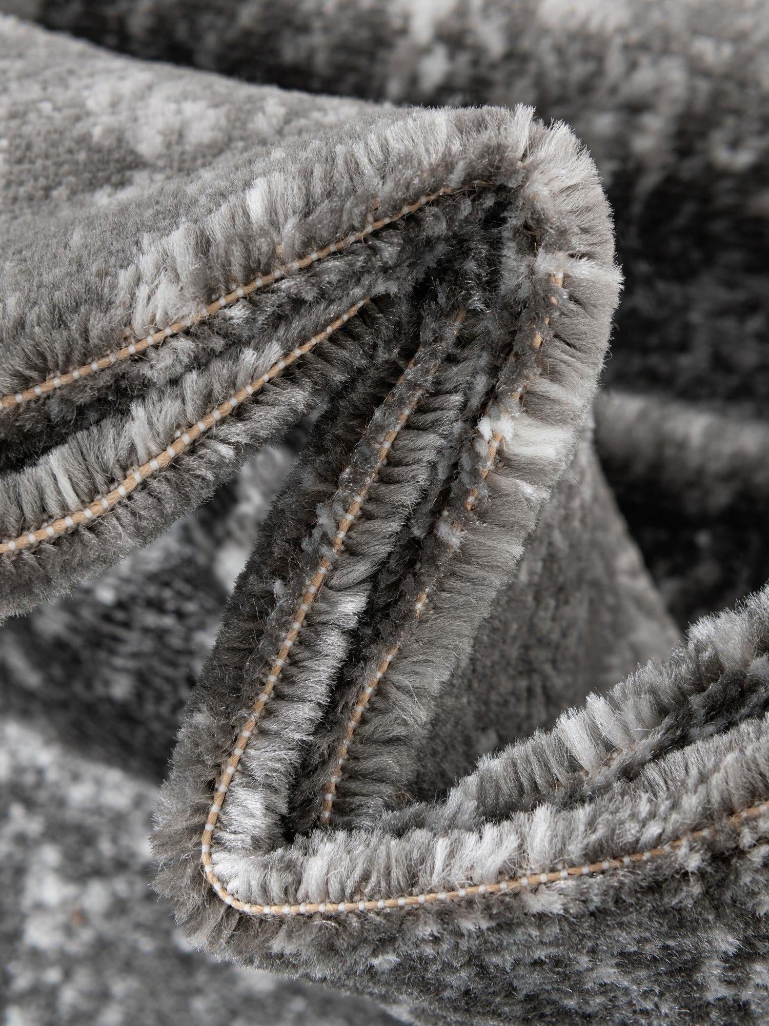 Dark Gray 2' x 4' 1 Sofia Runner Area Rug Durable Easy Clean Stain Resistant Unique Carpet for Affordable Interior Home Design for Sale at Rug Engine