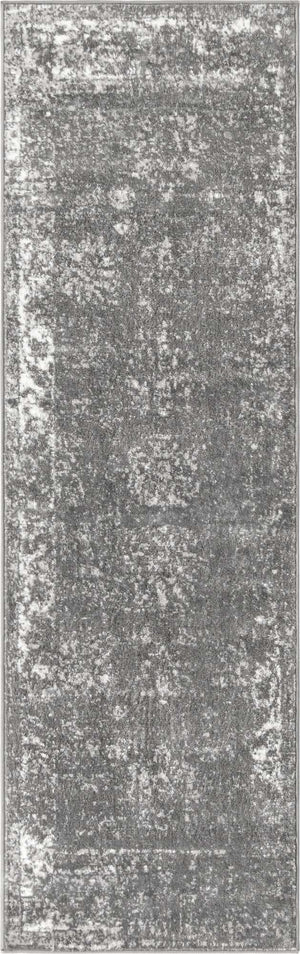 Dark Gray 2' x 7' Sofia Runner Rug