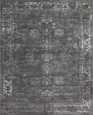Dark Gray 7' 10 x 10' Sofia Rectangle Area Rug Durable Easy Clean Stain Resistant Unique Carpet for Affordable Interior Home Design for Sale at Rug Engine