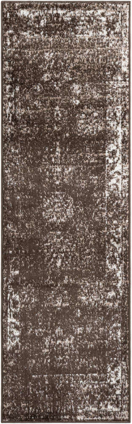 Brown 2' x 7' Sofia Runner Rug