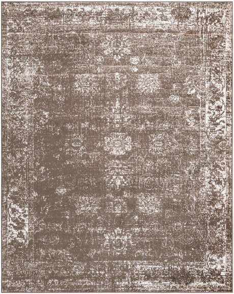 Brown 8' x 10' Sofia Rectangle Rug