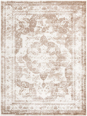 Beige 9' x 12' 2 Sofia Rectangle Rug