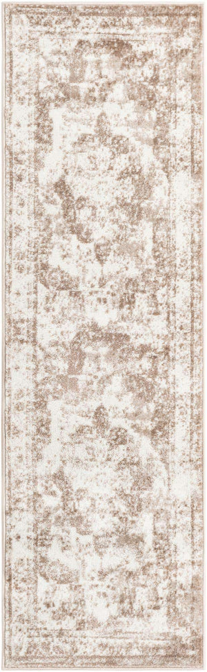 Beige 2' x 7' Sofia Runner Rug