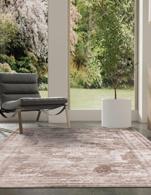 Beige 6' 1 x 9' Sofia Rectangle Rug