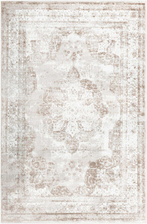 Beige 5' 3 x 8' Sofia Rectangle Rug