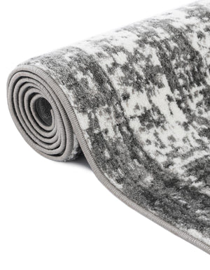 Gray 2' x 4' 1 Sofia Runner Area Rug Durable Easy Clean Stain Resistant Unique Carpet for Affordable Interior Home Design for Sale at Rug Engine