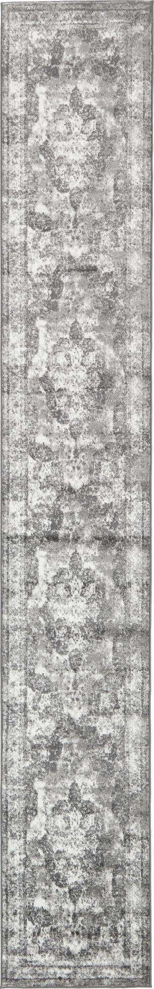 Gray 2' x 13' 1 Sofia Runner Area Rug Durable Easy Clean Stain Resistant Unique Carpet for Affordable Interior Home Design for Sale at Rug Engine