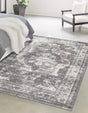 Gray 5' 3 x 8' Sofia Rectangle Rug