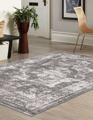Gray 5' 3 x 8' Sofia Rectangle Rug
