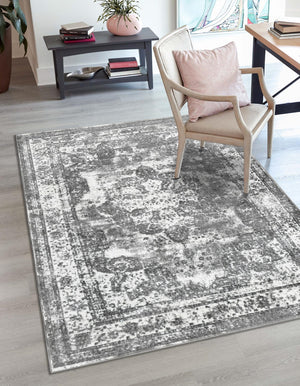 Gray 5' 3 x 8' Sofia Rectangle Rug