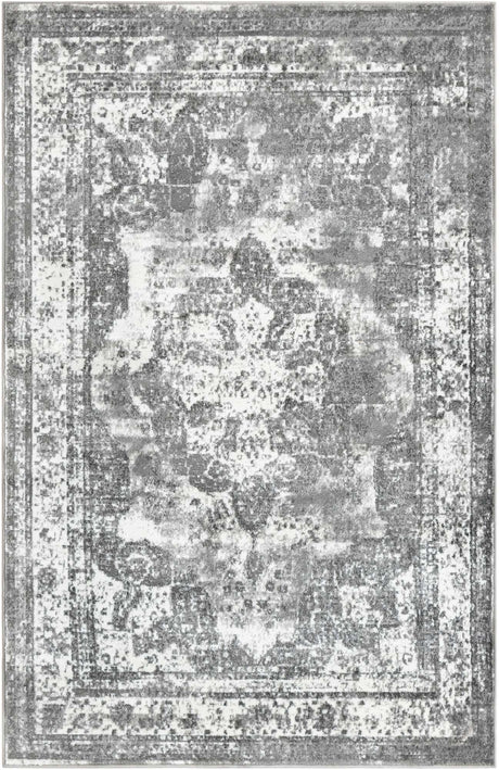 Gray 5' 3 x 8' Sofia Rectangle Rug