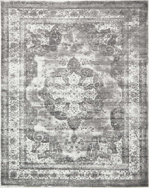Gray 7' 10 x 10' Sofia Rectangle Area Rug Durable Easy Clean Stain Resistant Unique Carpet for Affordable Interior Home Design for Sale at Rug Engine