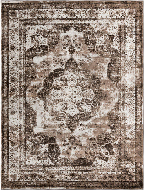 Light Brown 9' x 12' Sofia Rectangle Rug