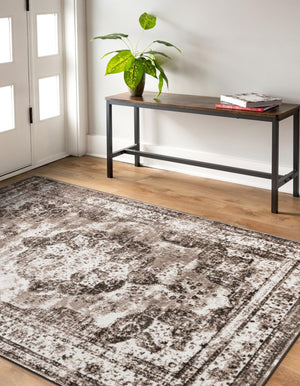 Light Brown 3' 1 x 5' 3 Sofia Rectangle Area Rug Durable Easy Clean Stain Resistant Unique Carpet for Affordable Interior Home Design for Sale at Rug Engine