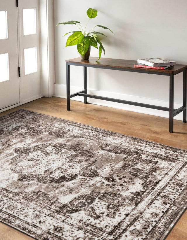 Light Brown 3' 1 x 5' 3 Sofia Rectangle Area Rug Durable Easy Clean Stain Resistant Unique Carpet for Affordable Interior Home Design for Sale at Rug Engine