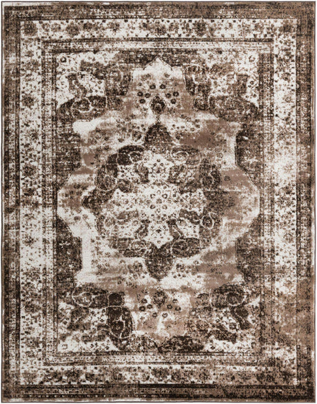 Light Brown 8' x 10' Sofia Rectangle Rug