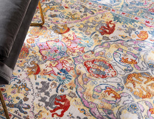 Beige 8' x 8' Austin Round Rug