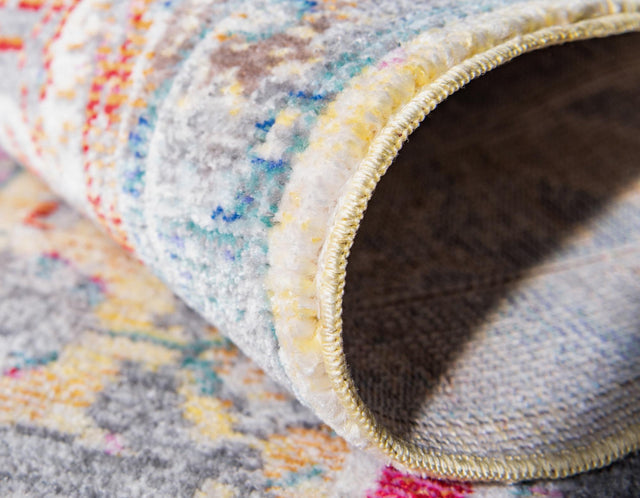 Beige 8' x 8' Austin Round Rug